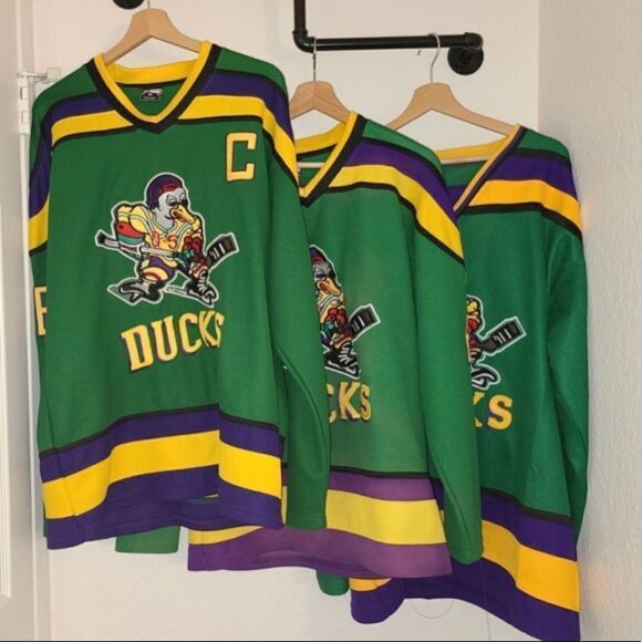 COPY - Vintage Disney mighty ducks hockey jersey